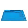 Magnetic Mat Silicone Repair Mat Circuit Board Soldering Pad Heat Resistant 932°F Anti-Static for ESD Iron Phone Repair