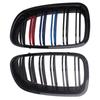 Rhyming Front Bumper Kidney Grille Black Dual Grill Fit For BMW F10 F11 F18 5-Series 2010-2016 Car Accessories Replacement