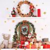 A Variety Of Hand-Painted Christmas Atmosphere Animal Bronzing Wall Stickers Decorate Children'S Room Bedroom Background Self-Adhesive Wall Stickers