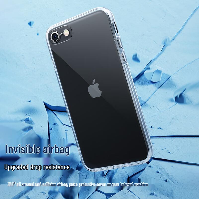Pisen Transparent Anti-Fall TPU Phone Case for iPhone