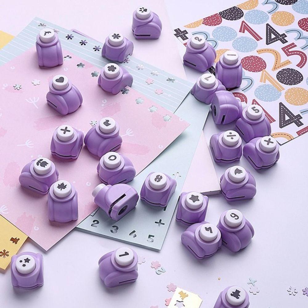 Children Toys Paper Trimmer Gift Card Punches Embossing Punches DIY Hole Puncher Mini Paper Puncher