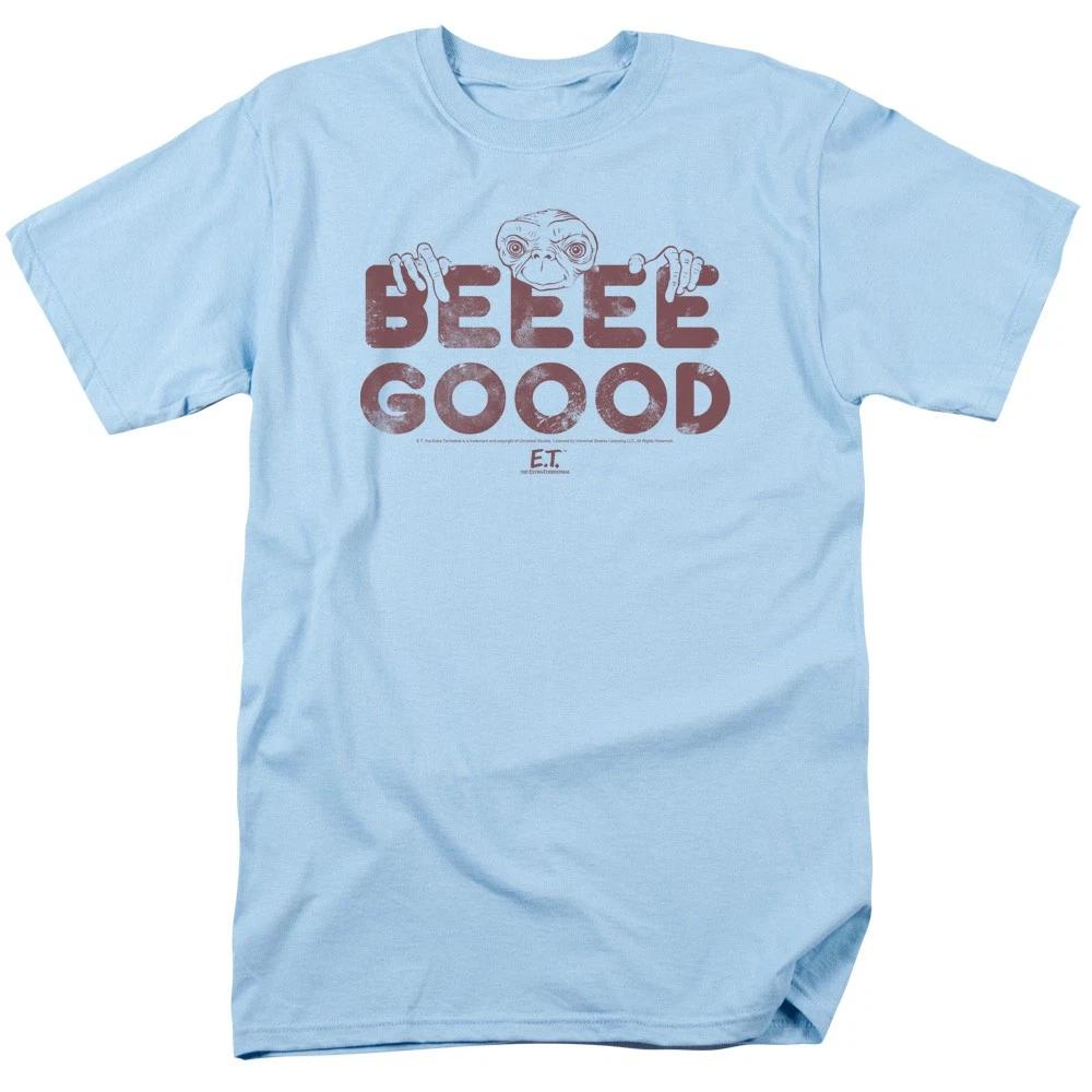 E.T. the Extra-Terrestrial - Be Good - Unisex Short Sleeve Children s T-shirt - Blue 140