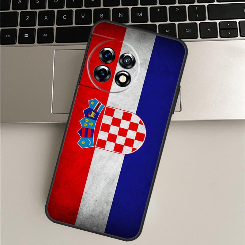 Croatia Flag Case For OnePlus Nord 5 CE 3 4 Lite N20 N30 OnePlus 15 R 13T 10T 9 Pro 11 12 13 12R 13R Cover