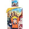 Bedding Set - NARUTO - Konoha - Microfiber - 1 Duvet Cover 140 X 200 Cm + 1 Pillowcase 63 X 63 Cm