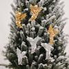 And Gold Elegant Silver Angel Doll Ornament Lovely Small Winged Decoration For Christmas