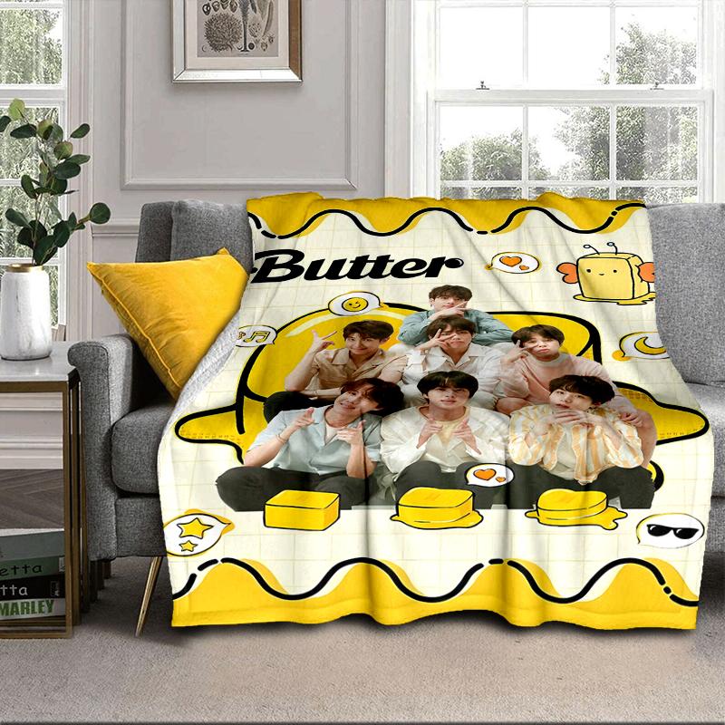 Vivid Dreams kpop Blanket Flannel Blanket for bed, sofa, Camping, Hiking, Picnic Essentials, gift for family Fan gifts