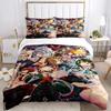 Fashion My Hero 3D Anime Print Thre Piece Beding Set Fashion Young Boys Or Adult Peoples For Beds Comfortable Quilt Covers Pilowcases Beding Set Gift