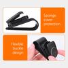 Sunglass Holder For Car Eyeglass Hanger Clip Visor Accessories Gadgets Sunglasses Mount Ticket Card Organizer For Commute Travel