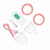 Powerful Vacuum Breast Enlargement Machine Electric Double Cup USB Charging (  Cup)