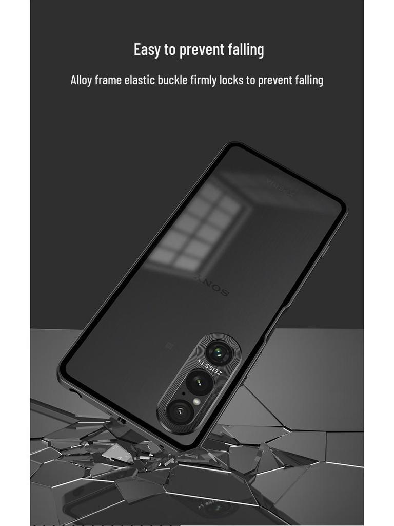 Sony Xperia 1 VII Aluminum Alloy Frosted Phone Case