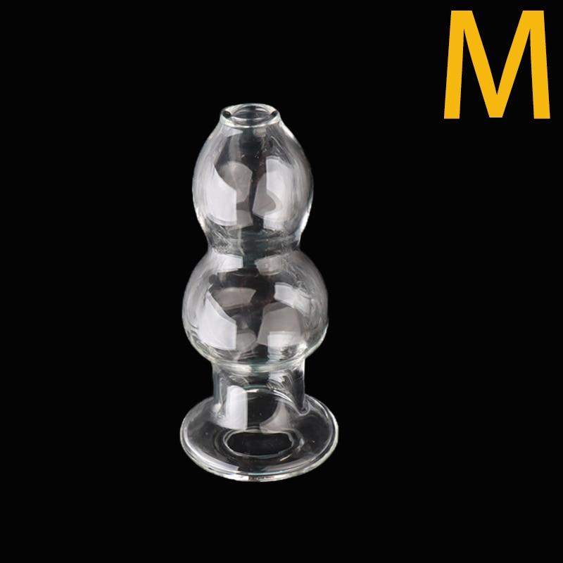 Sexy Women Nick Bdsm Glass Anal Plug Erotic Toys Vagina Dilator for Adults Sex Games Butt Plug Tail Annal Extender Peep Sexe Toys