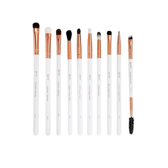 

Recode Brush 10-pcs Set with Premium Rose Gold Pouch Combo