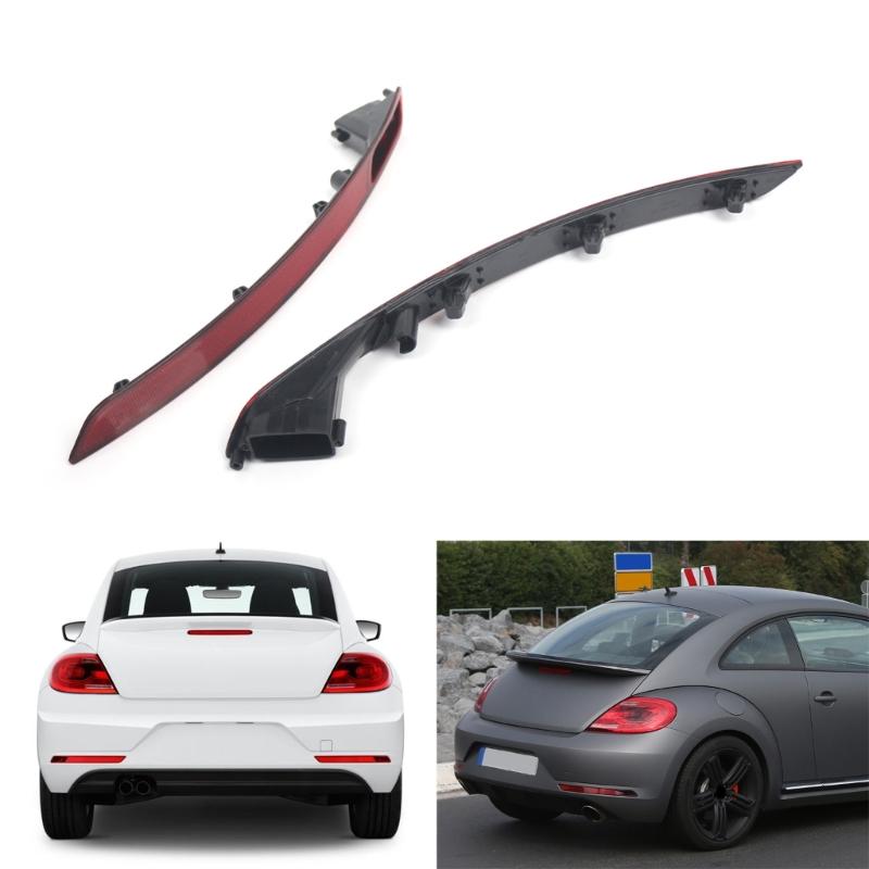 Lente Refletora de Luz do Para-choque Traseiro Lâmpada de Freio Lâmpada de Parada Refletor sem Lâmpada Para 5C 2016-2019 5C5945701D