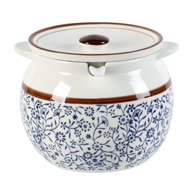 MAXCOOK Ceramic Multi-purpose Storage Jar with Spoon