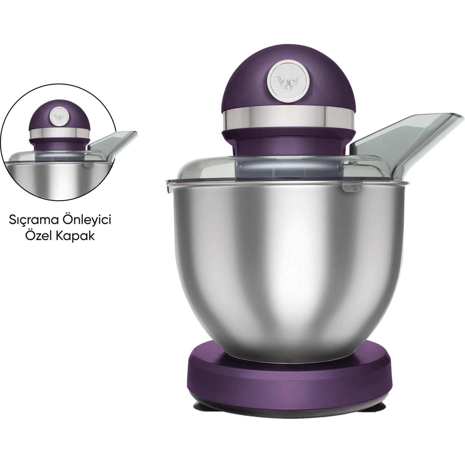 Buy Karaca Mastermaid Chef Stand Mixer Grape Purple 1500W Lt