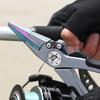 Aluminum Alloy Fishing Line Cutter Small Fishing Hook Remover Small Fishing Pliers Scissors Comfortable Grip Pliers