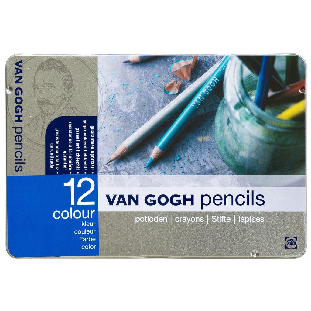 Talence Japan Van Gogh colored pencils 12 colors T9773-0012