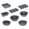 High-temperature Resistant Silicone Cake Mold, Chiffon Cookie, Toast Muffin Cup, Non-stick Cake Mold, Baking Mold