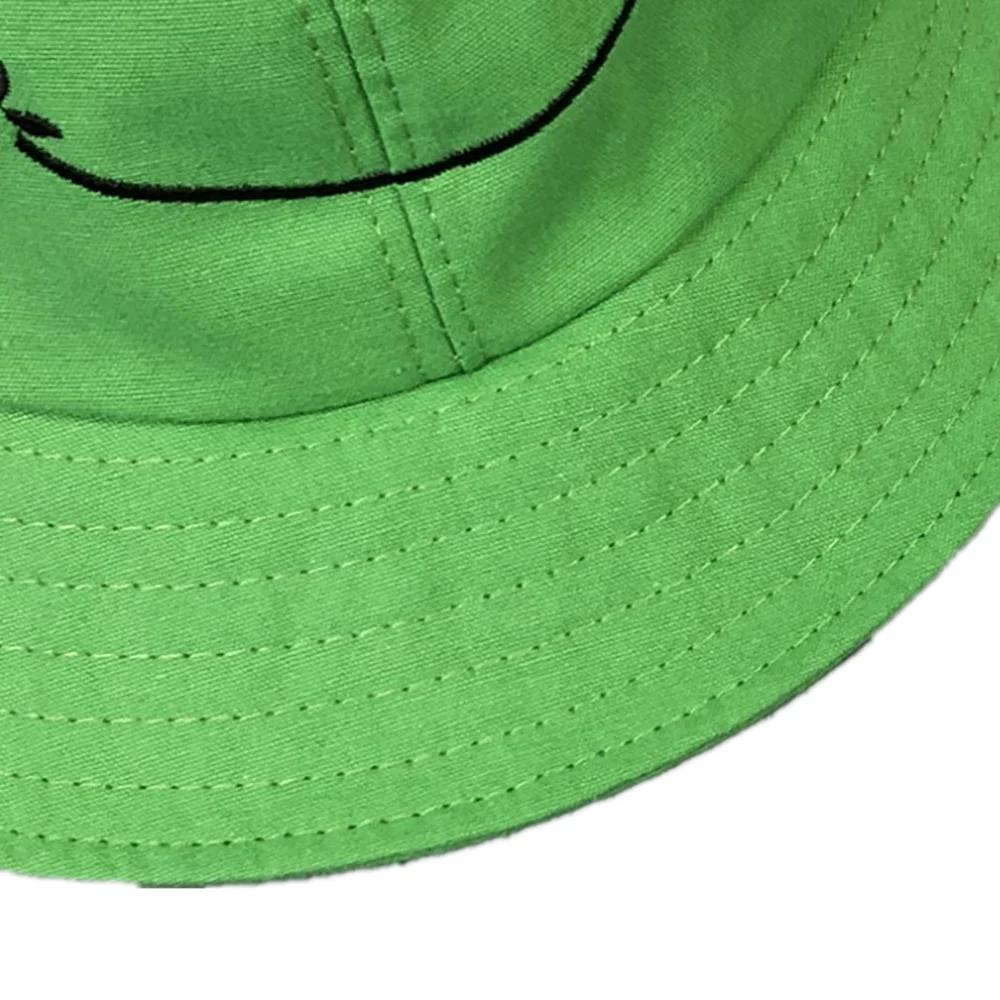 Cute Froggy Bucket Hat Panama Fishing Cap for Outdoor Sun Protection