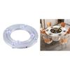 Swivels Base Revolving Stand Practical Revolving Disc for 20-25cm Glass Plate