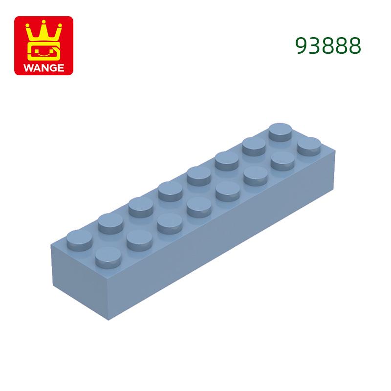 21Pcs/Lot 93888 Timeless Basic Thick 2x8 Constructing Blocks Construction Accessories Works With Brick Children Playthings Present