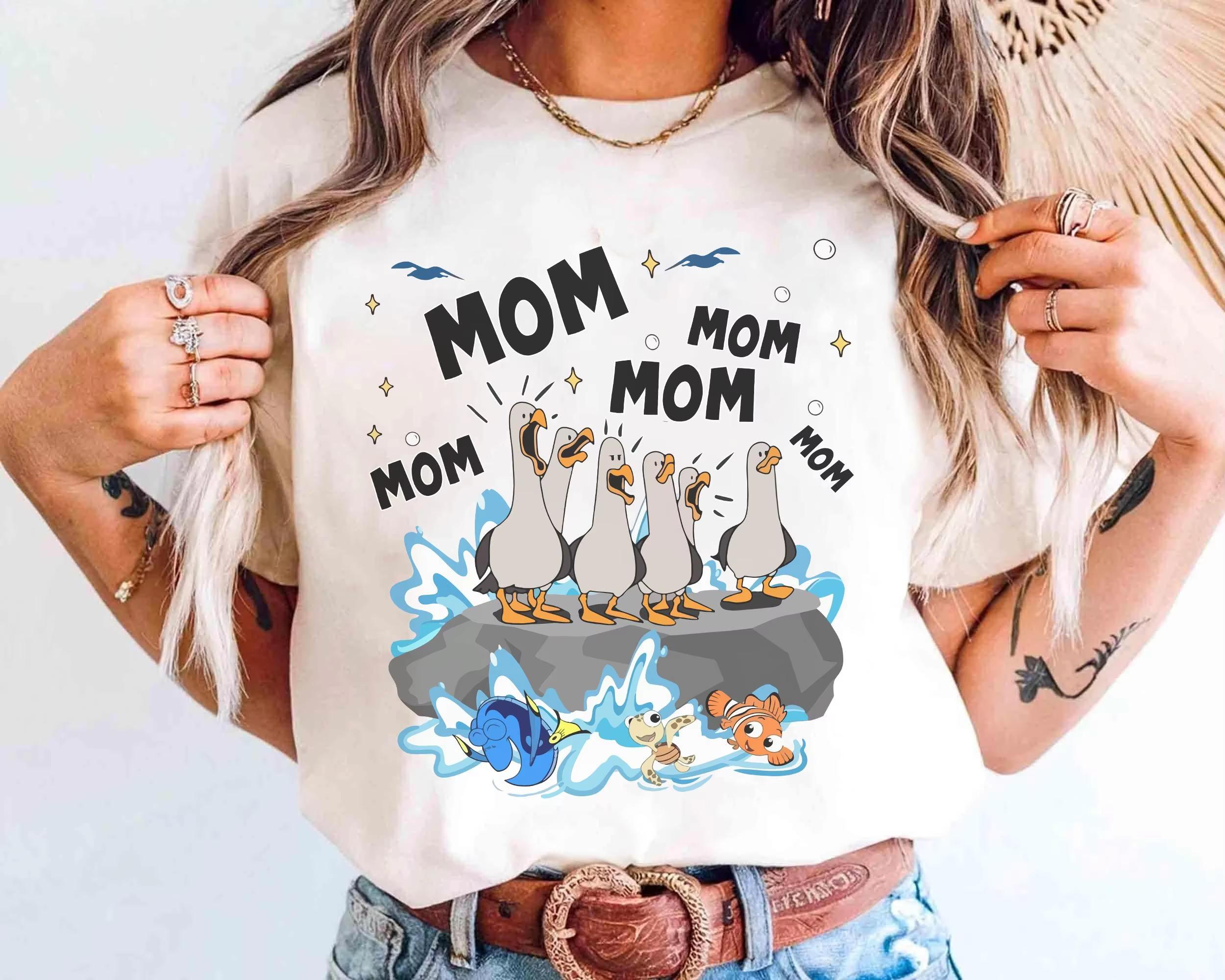 Seagulls Mom Shirt    Finding Nemo Seagulls Mine Mothers Day Mothers Day Gift   land Family Party Gift S