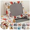 Printed Elastic Sofa Seat Cushion Cover For Living Room Furniture Protector L-shaped Armchair Stretch Seat Cushion Slipcover