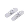 2Pcs Butterfly Turnbuckle Screws Stainless Steel For Mobile Air Conditioner Casement Sealing Plate Wing Bolts Turnbuckle