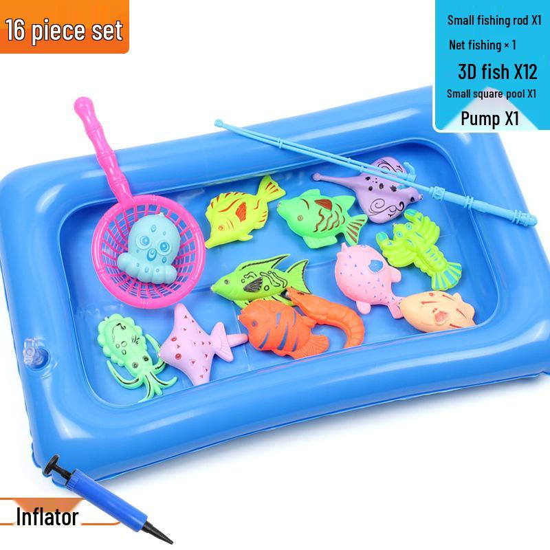 Children's Magnetic Fishing Toy Set – Summer Educational Role-Playing Game for Kids