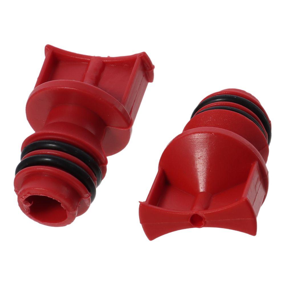 5 ks Červený Vzduchový Kompresor 17mm Odvzdušňovací Víčko Tvrdý Vnější Závit Stroj