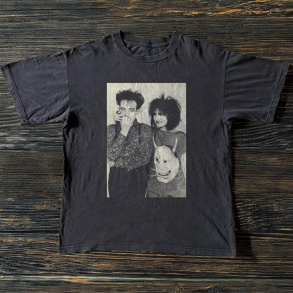 Robert Smith Siouxsie Sioux Goth The Cure Retro Unisex TShirt Size S5XL Unisex T-Shirt XXXL