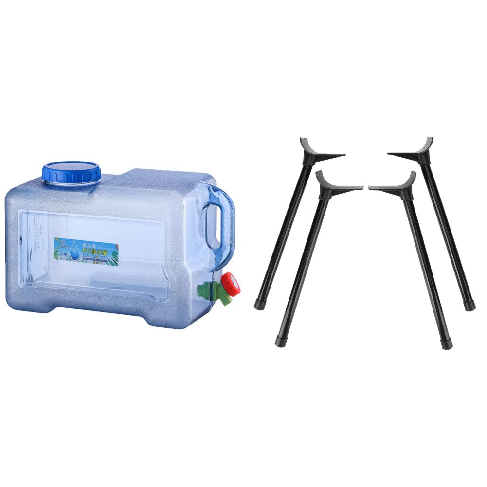 

Портативное ведро для воды, контейнер для воды на открытом воздухе, для кемпинга, вождения (18л)