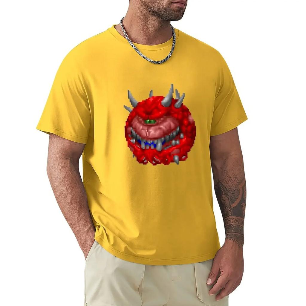 Cacodemon TShirt TShirt Plus Size Tops Sports Fans Summer Tops Men Clothing