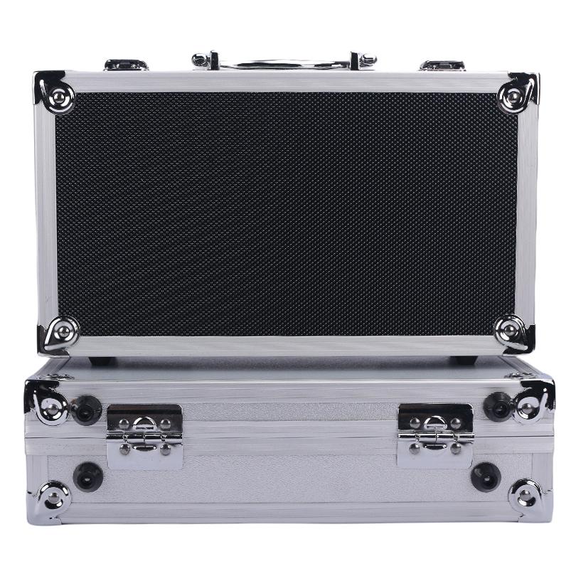 Multiple specifications Aluminum Toolboxes Silver Metal Safety Equipment Cases Portable Instrument Storage Boxes With Handles