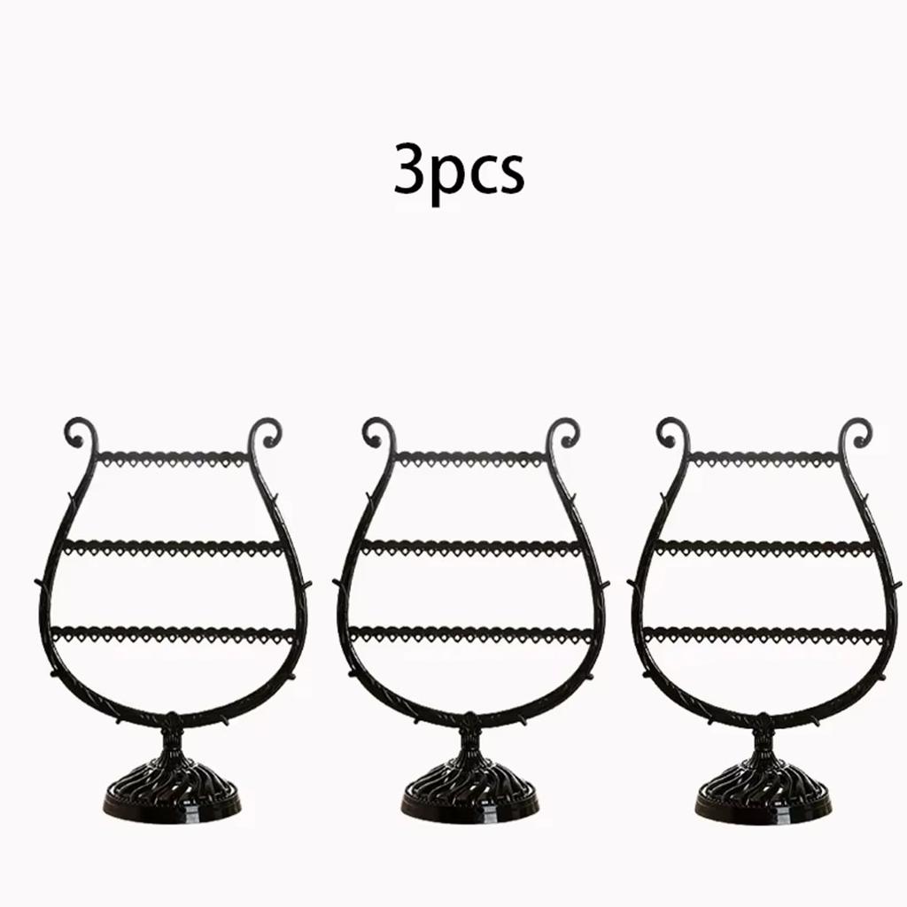 1/2/3pcs- Creative Wine Cup Necklace Jewelry Display Shelf
