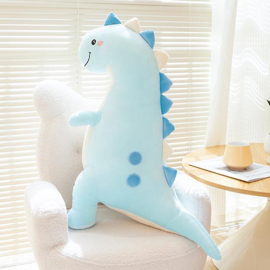 Cute Dinosaur Long Sleeping Pillow Dino Stuffed Animal Cute Couples Sleeping Companion Birthday Gift for Kids