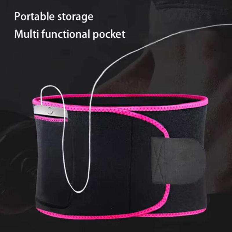 Sports Sweat Waist Protection Belt Fitness Abdomen Elastic Multifunctional Belt For Exercise And Sculpting