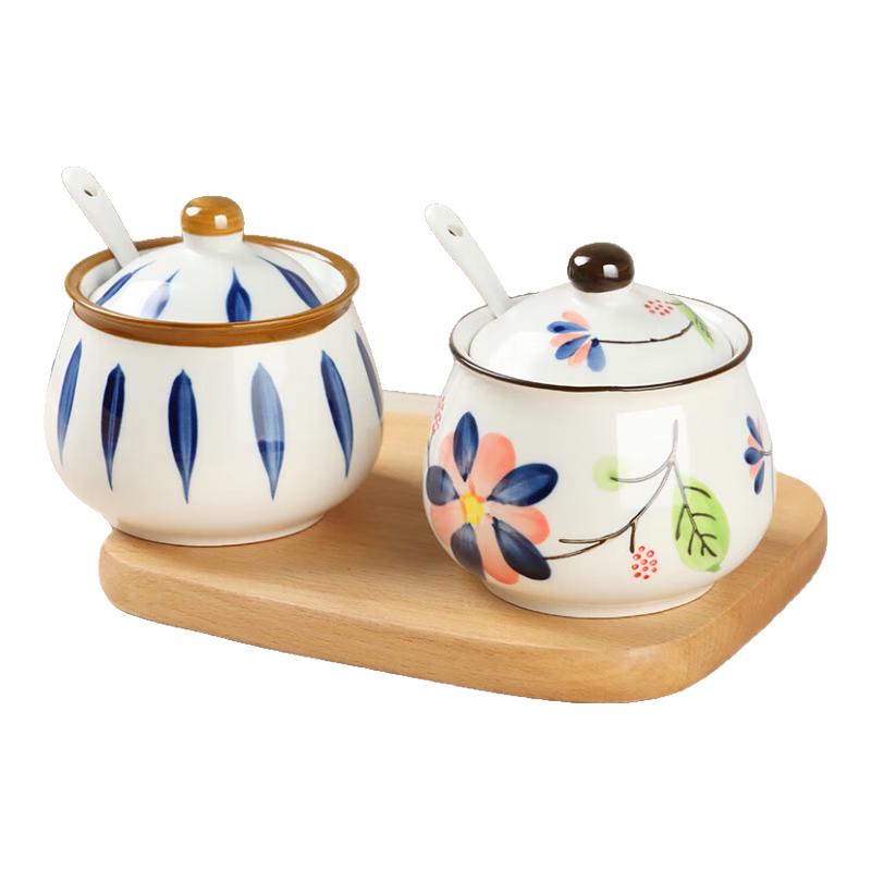 Baijie Ceramic Lard & Seasoning Jars