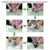 50Pcs PP Hydroponics Net Pot Soilless Cultivation Flower Planting Grow Mesh Basket