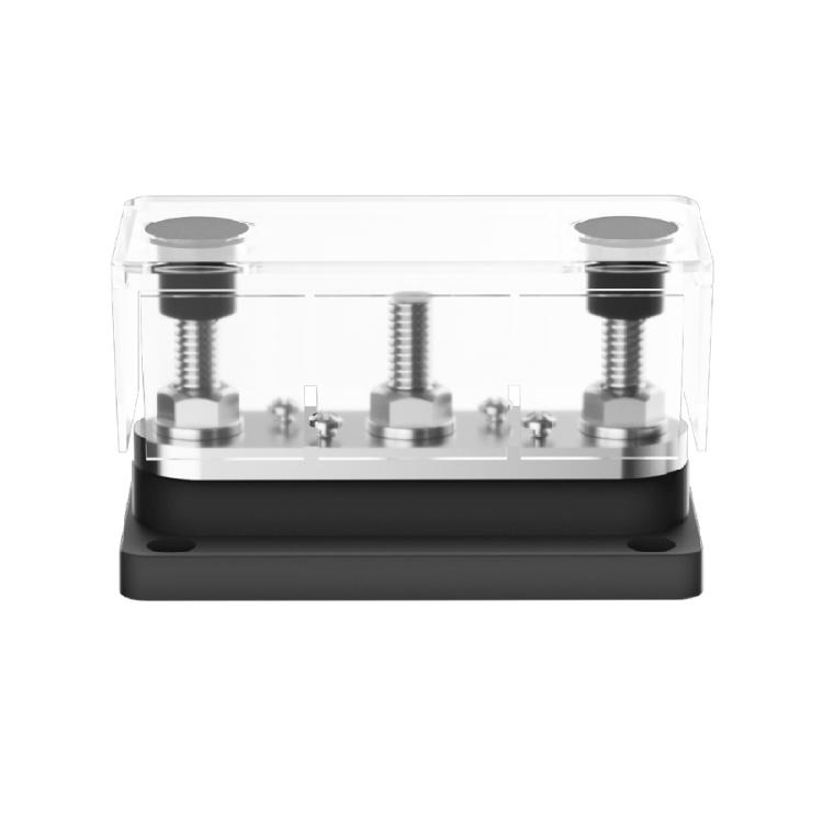 Battery Power Distribution Block Bus Bar Positive Negative 3x5/16" 300A Terminal