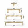 Small Round Ball Hardware Handle Solid Brass Cabinet Drawer Knobs  Multipurpose