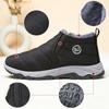 New Cotton Shoes Large-sized Cotton Boots Fleece and Thickened Ankle Boots Warm Snow Boots