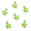 2pcs/Bag Colorful Spray Paint Stars Charms Pendant Beads for Jewelry Making DIY Bracelet Necklace Accessories