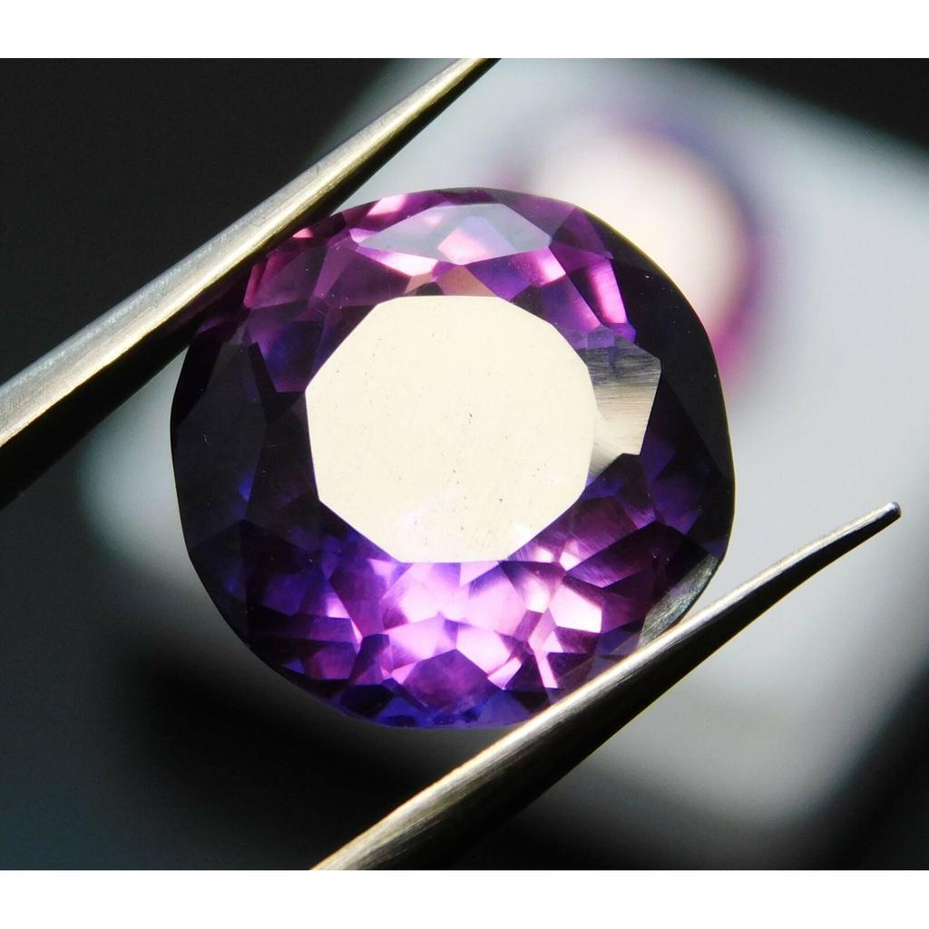 Natural Purple Tanzanite Loose Gemstone Flawless 8.00 Ct Round Cut for Jewelry Making and Crafts
