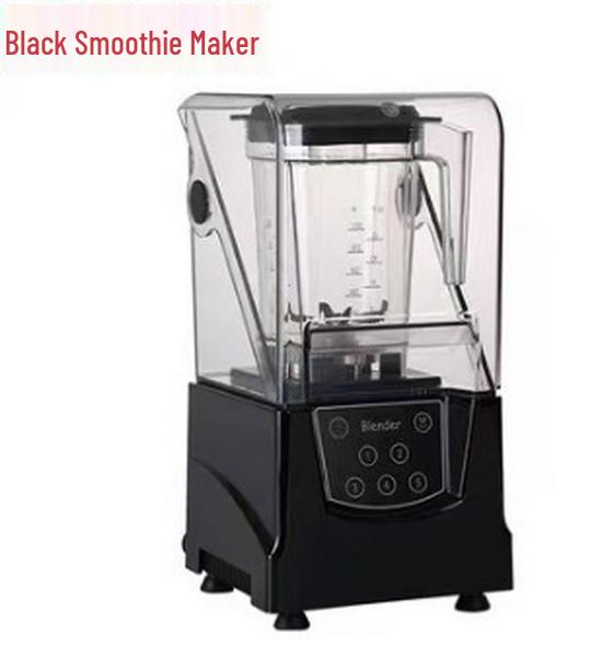 Commercial Soundproof Smoothie Maker and Ice Crusher Blender with Cover