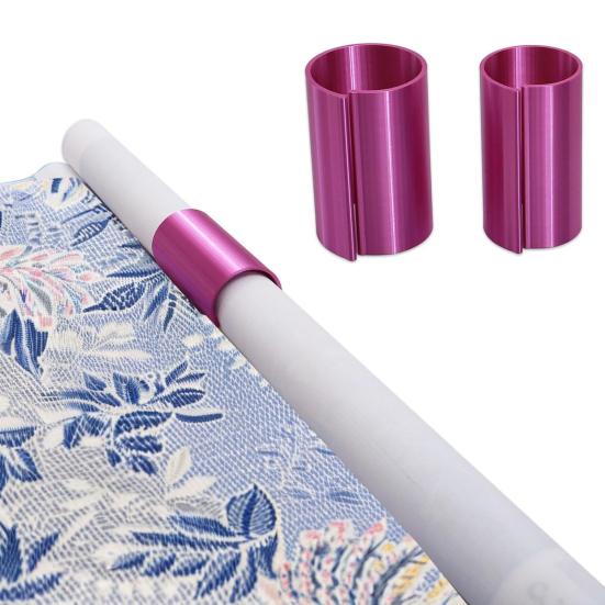 Diamond Art Canvas Ring Slide-on Canvas Roll Holder Anti-Roll Canvas Roller Storage Tool Prevents Rolling for DIY Diamond Art Projects