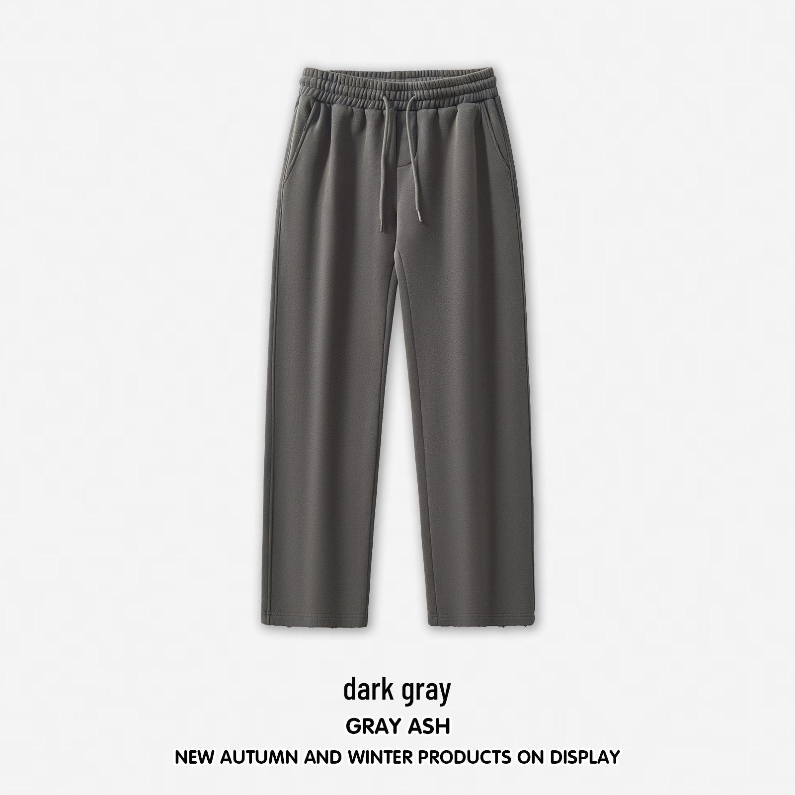 

RS Men s Apparel | Washed Boxy Fit Fleece Jacket & Wide-Leg Sweatpants Set XXL