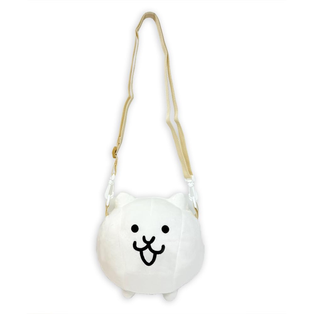 

Плюшевая сумка через плечо The Battle Cats, Прибл.. 20 см, с игрушечным бриллиантом (Кошка)