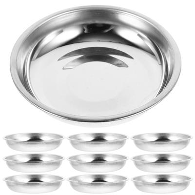 Saucengerichte Senf Vorspeisenteller Edelstahl Kleine Gewürzkappe Dessert Silber Vorspeise Servieren Küchenwerkzeug