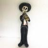 Halloween Resin Ornaments: Ghost & Skeleton Figurines for Day of the Dead Parties